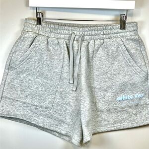 White Fox Gray Women's Shorts, size L